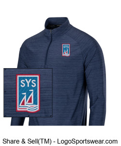 Champro Adult Striker Quarter-Zip Pullover Design Zoom